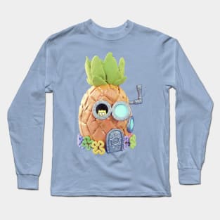 Clay Pineapple House Long Sleeve T-Shirt